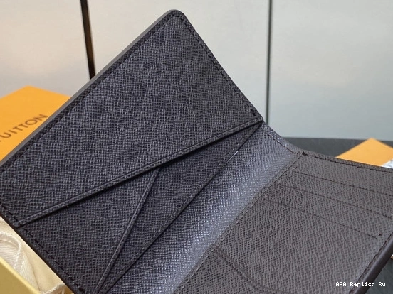 AAA Pruses Bags Pocket VUITTON Organizer-7.5*11.1*1 cm LOUIS 0731